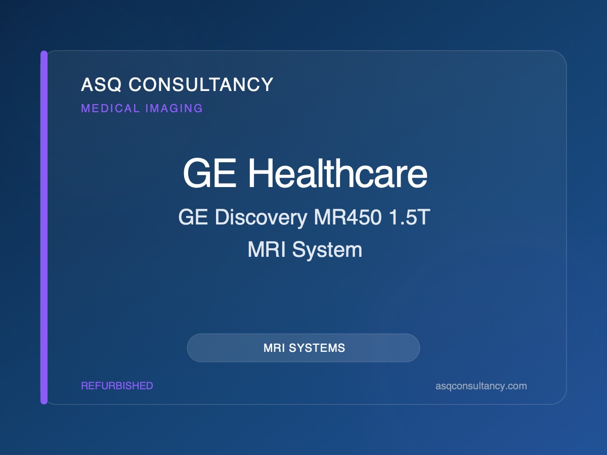 GE Discovery MR450 1.5T MRI System