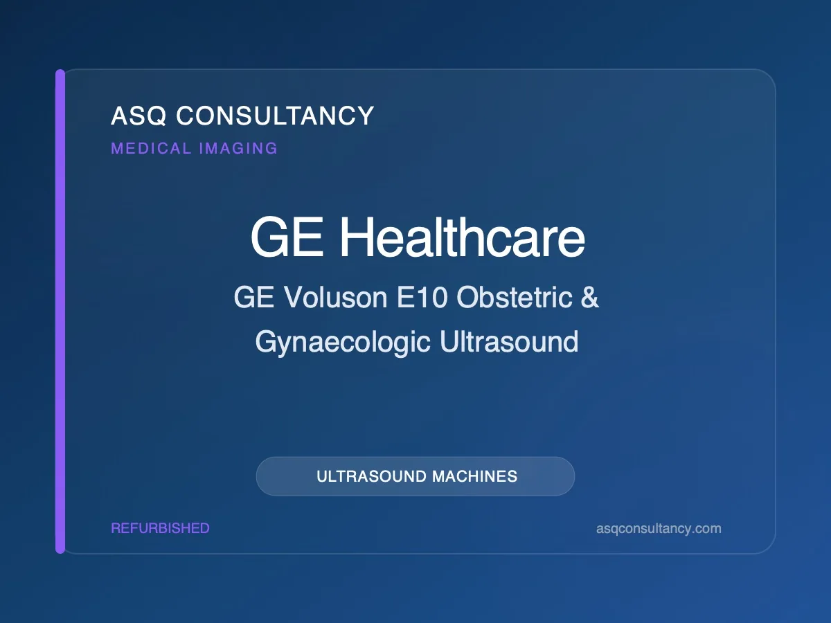 GE Voluson E10 Obstetric & Gynaecologic Ultrasound