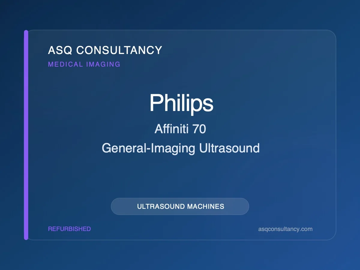 Philips Affiniti 70 General-Imaging Ultrasound