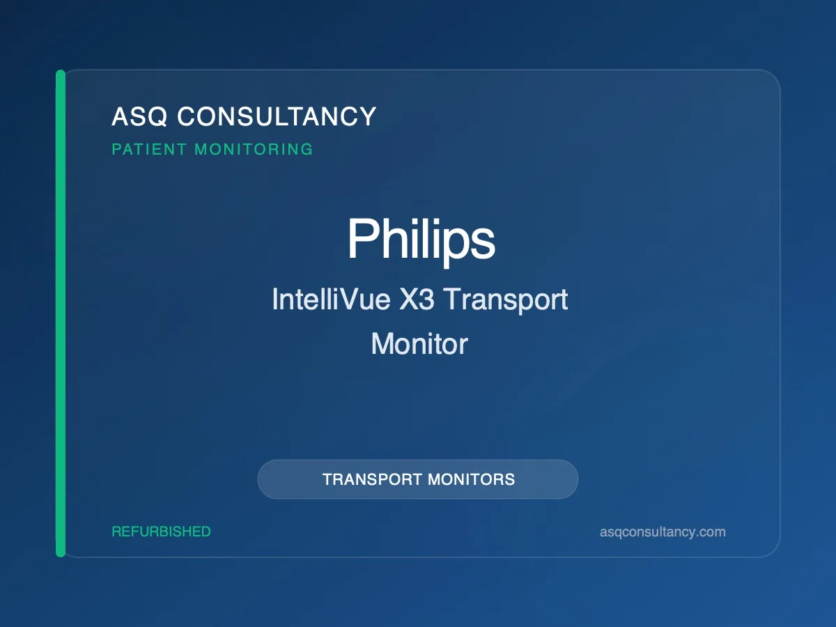 Philips IntelliVue X3 Transport Monitor